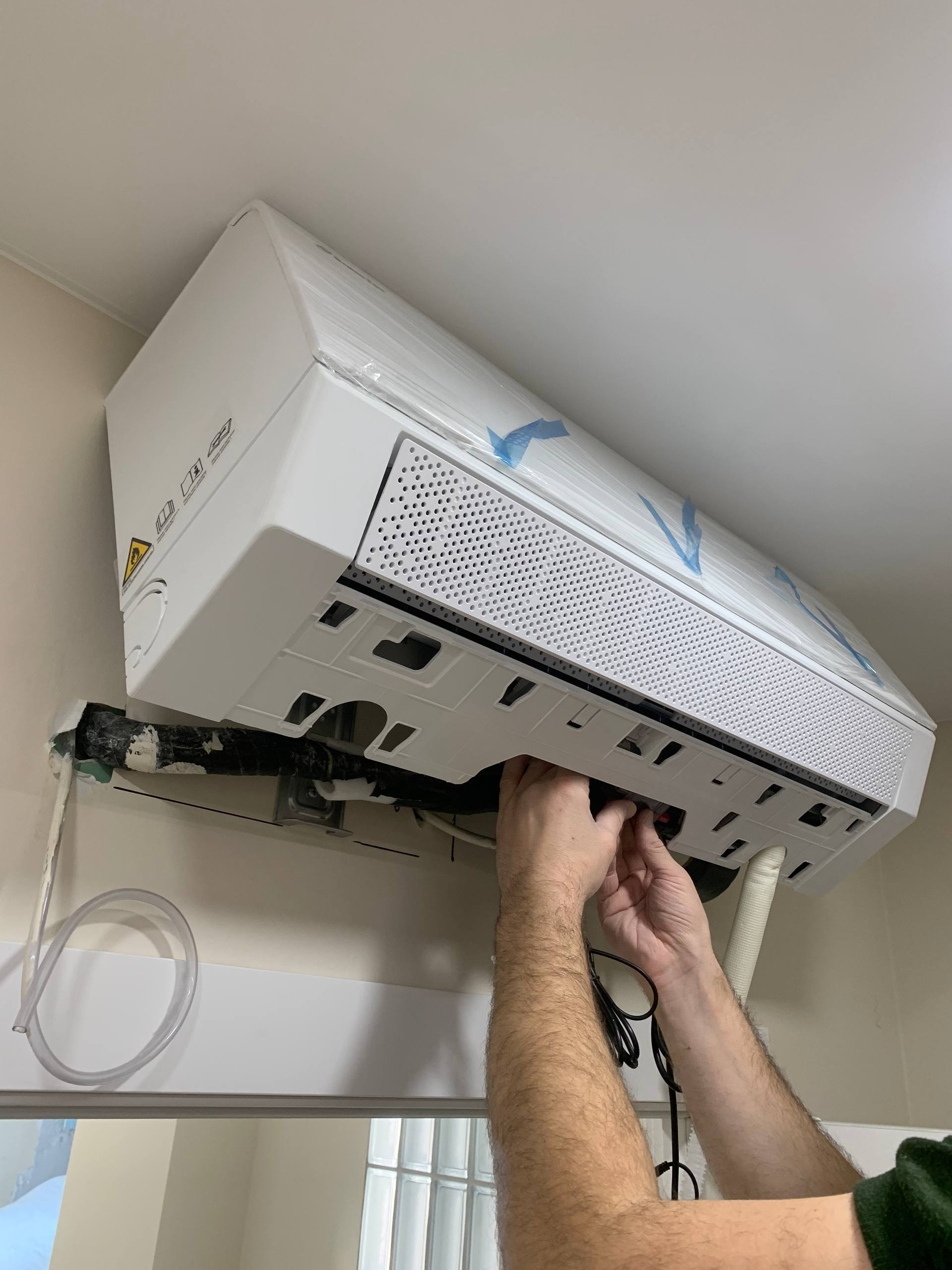 установка внутреннего блока сплит-системы установка внутреннего блока сплит-системы